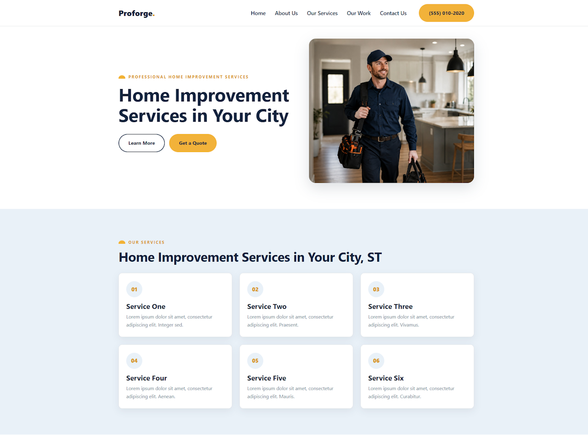 Screenshot of the Theme11 Builder theme